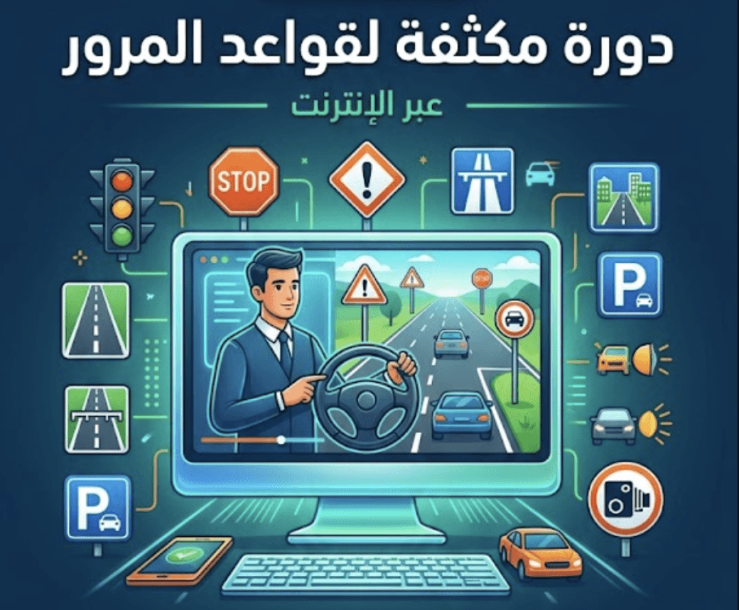 Formation code de la route en Arabe